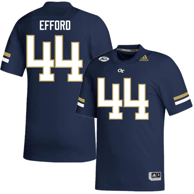 Kyle Efford Georgia Tech Jerseys,Georgia Tech Yellow Jackets College Football Uniforms-Navy